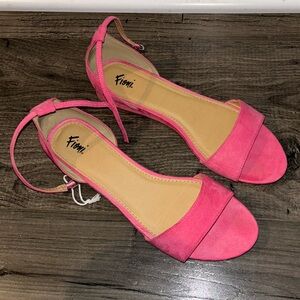 Pink sandals